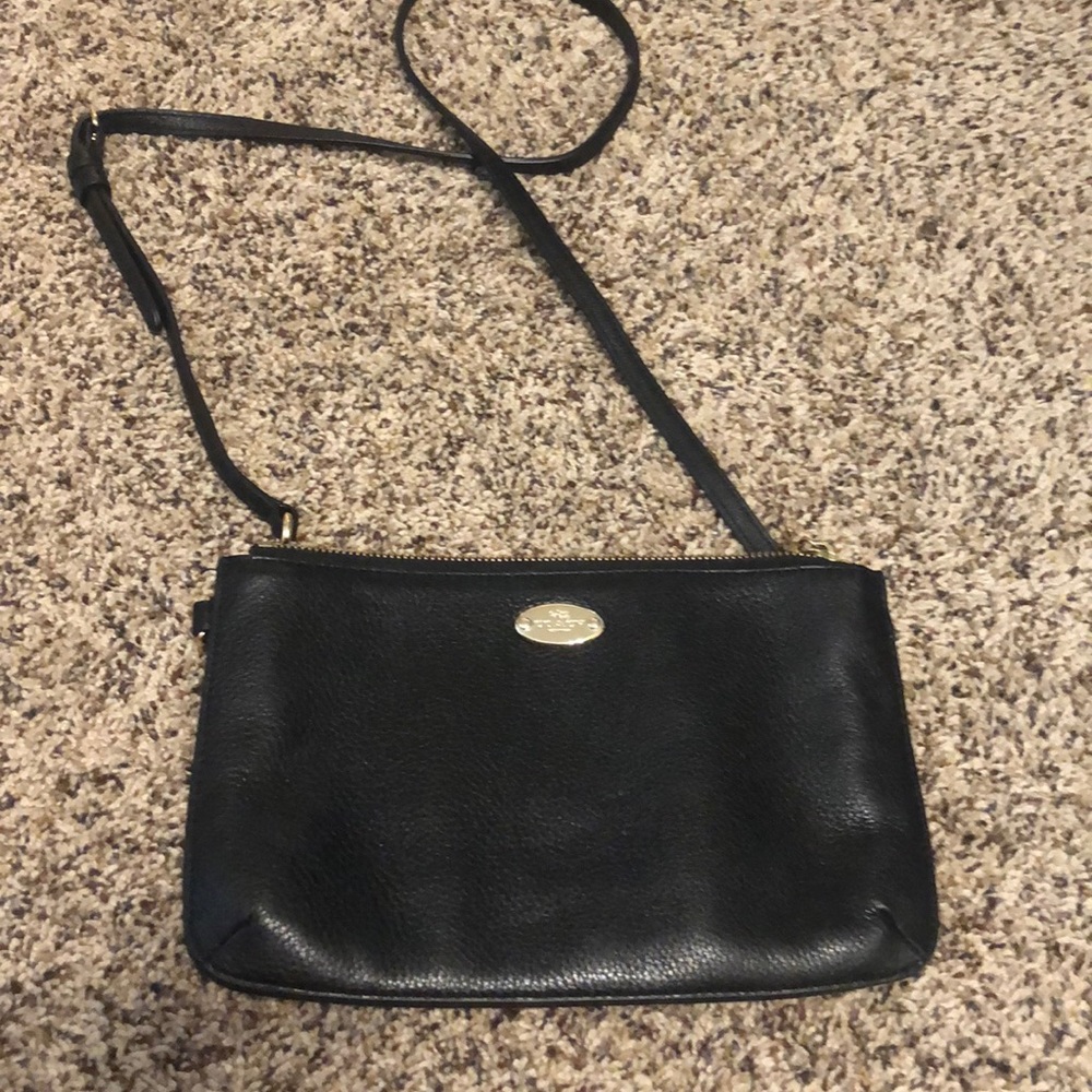 Coach black crossbody